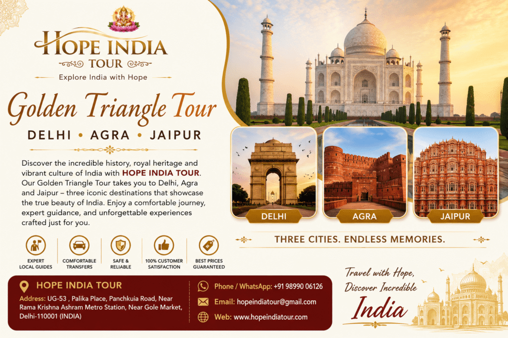 5 Nights 6 Days Private Golden Triangle Tour 