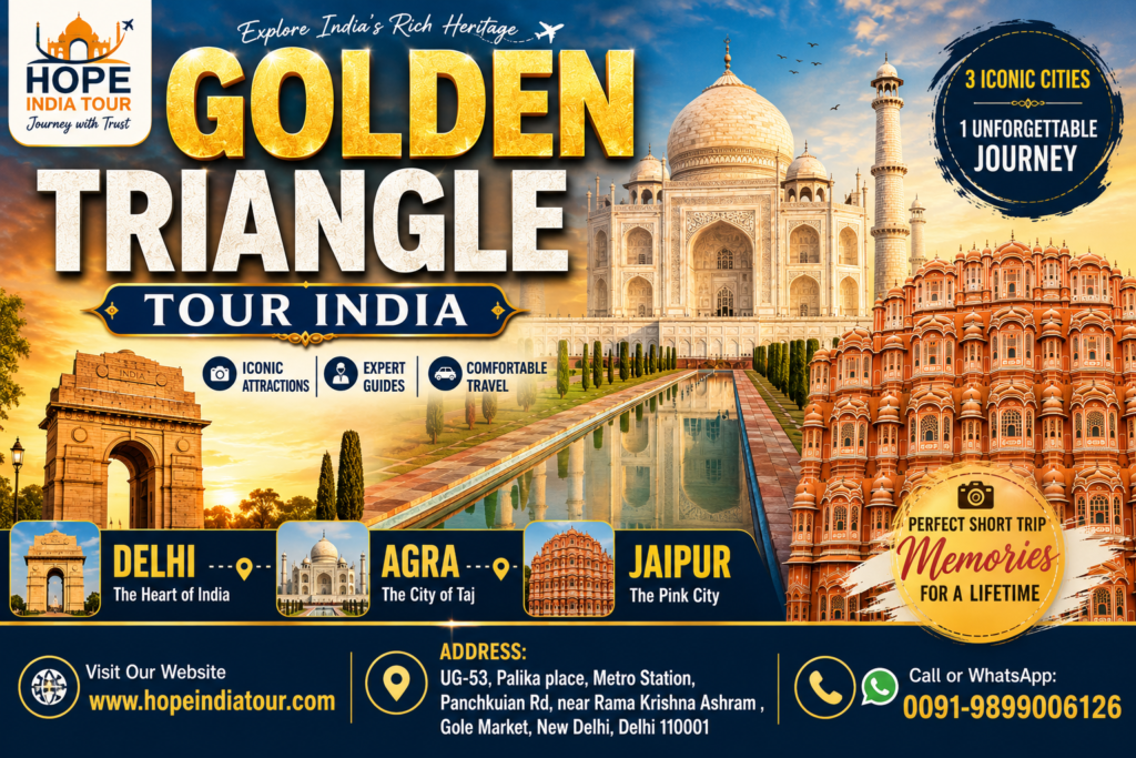 Golden Triangle Tour 3 Nights 4 Days